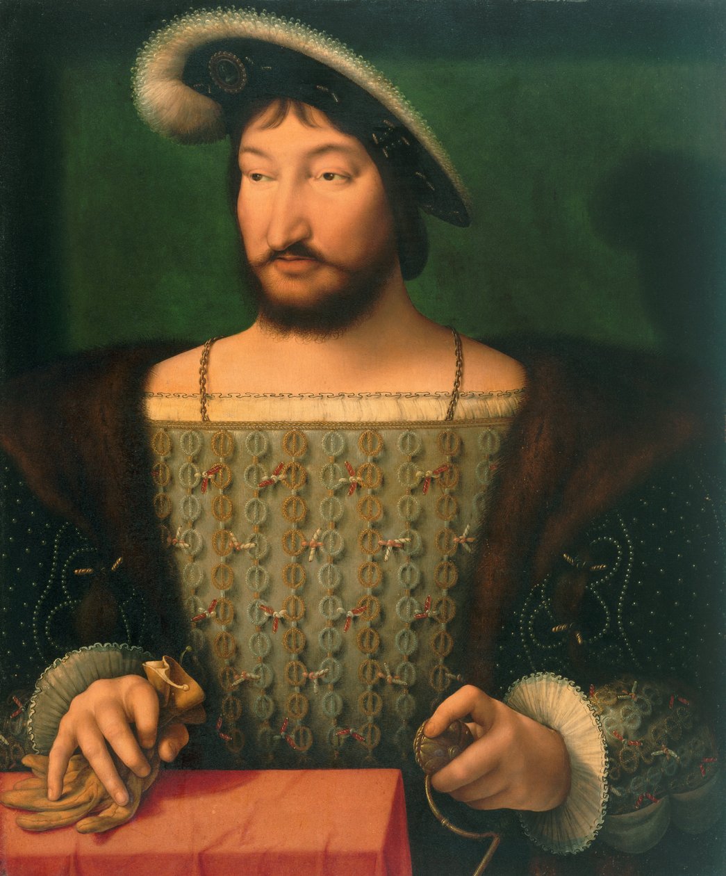 フランス王フランソワ1世の肖像（1532-1533年頃）